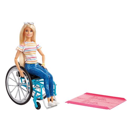 Bambola Sedia a Rotelle BARBIE GGL22
