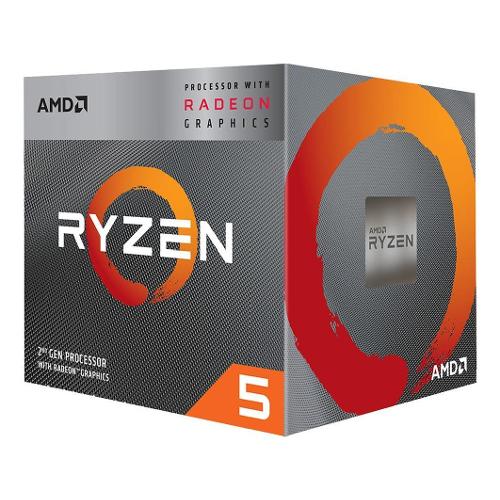 CPU AMD Ryzen 4 Core 3,7GHz AMD Ryzen™ 5 3400G with Radeon™ RX Vega 11 Graphics YD3400C5FHBOX