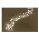 PreQu' Filo Luci Nanoled Bianco caldo 125 luci Batteria interno D3128