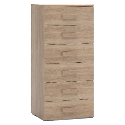 PRIME Settimanale 6 Cassetti Noce