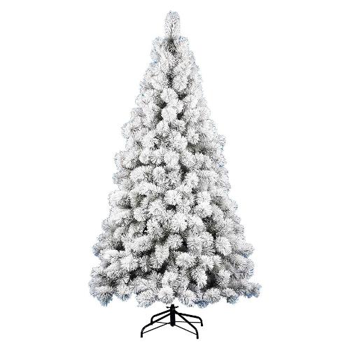 Albero Natale (109x210 cm) SAINT MORITZ Verde innevato