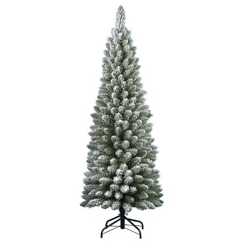 Albero Natale FALCADE Verde innevato (PVC - H180 D55 cm)