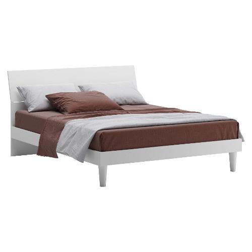 Letto Matrimoniale Egos Frassino Bianco 10431819 Mondotop Com