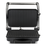 Bistecchiera elettrica CONTACT GRILL Black e Silver BS1100