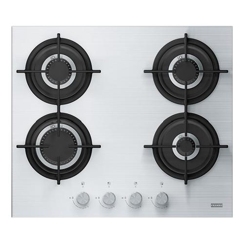 Piano cottura gas 4 zone MYTHOS Fhcr 604 4G He Xa C Inox (60cm) 106 0496 075