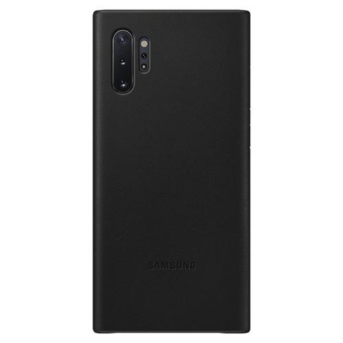 Cover Galaxy Note 10 Plus LEATHER Nero EF VN975LBEGWW