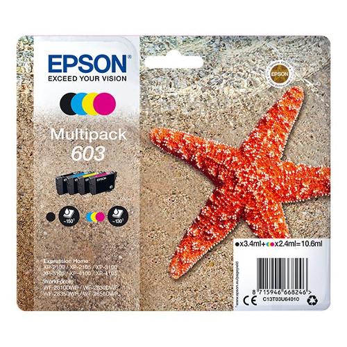 Set cartucce stampante Serie Stella Marina Multipack 603 C13T03U64020