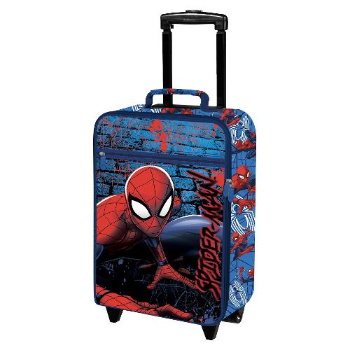 Trolley cabina morbido tg. S (25Lt) 2 ruote (33,5x18x53cm) SPIDERMAN M97702