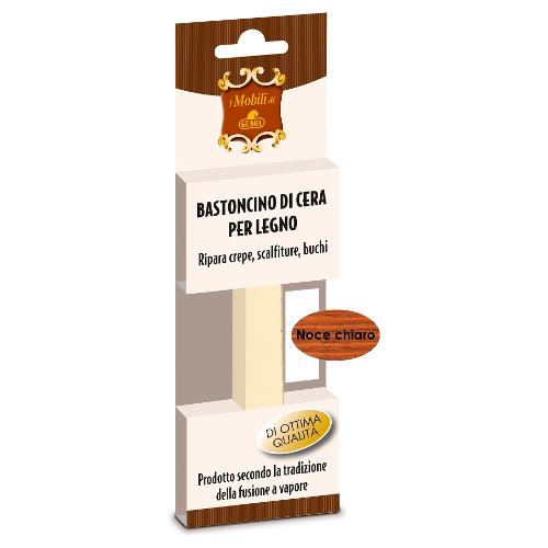 Stick stucco a cera legno, interno (22gr) I MOBILI DI GUBRA Noce chiaro GRL03565