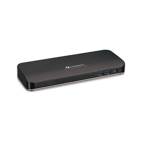HUB 9 in 1 Docking Station con connessione Thunderbolt 3 (USB C) Black HDOCKS500TB3PD85