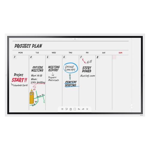 Display professionale 65" 4K 2160p FLIP 2 SERIE Display Interattivo Black LH65WMRWBGC