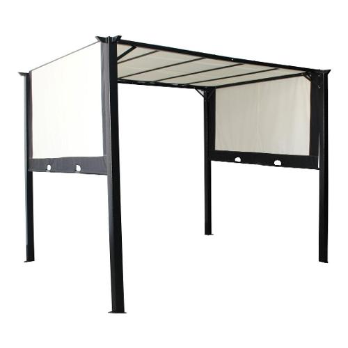 Pergola acciaio PLAIN Ecrù (4x3mt)