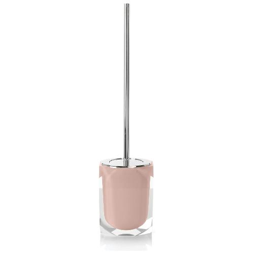 Porta scopino WC appoggio CHANELLE Rosa (10,6x8,6x45,7 cm) CH33 10