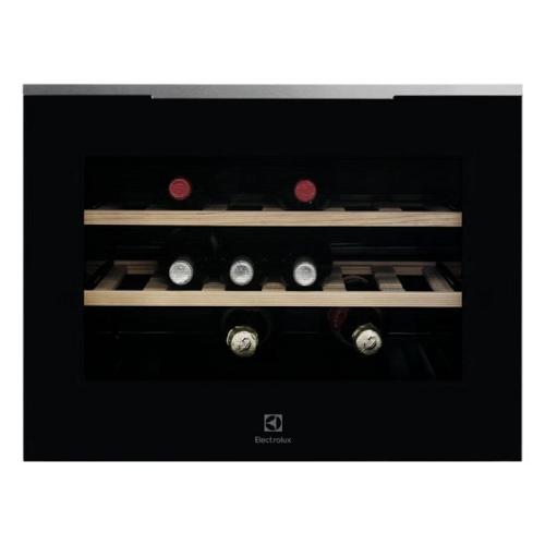 Cantinetta incasso 18 bottiglie SERIE 900 KBW5X Black classe F (L60cm)