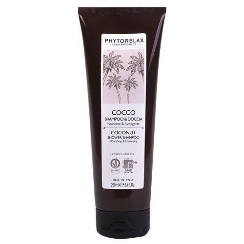 Bagno doccia Phytorelax cocco shampoo & nutriente & avvolgente 250 ml