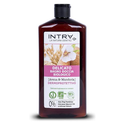 Bagnoschiuma Intra bagno doccia biologico delicato avena & mandorla 400 ml