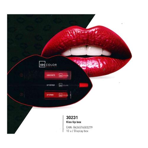 Cofanetto trucco Kiss Lip Box 30231