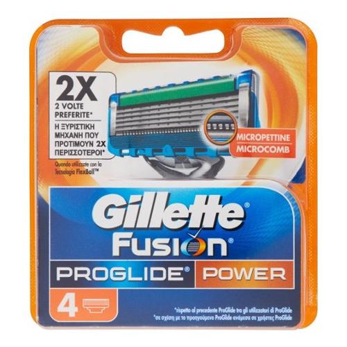 Lamette rasoio Ricarica Fusion Proglide Power pezzi 4
