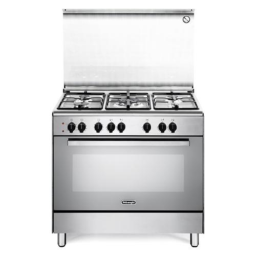 Cucina gas 5 zone DESIGN Demx 96 Ed Inox classe A (2021) (90x60x91cm)