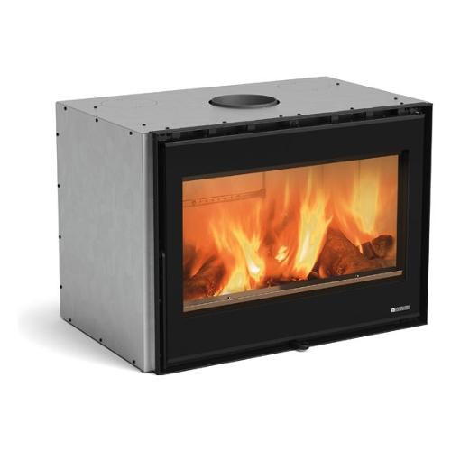 Caminetto 7,4kW Inserto 80 Wide Nero 6016830 Classe A+