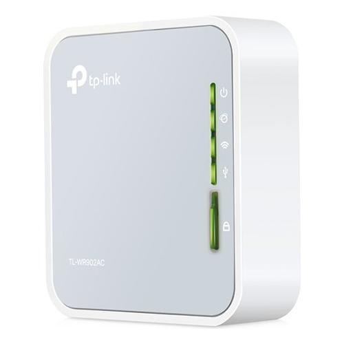 Router F SERIES Client Router AC750 Dual Band White e Grey TL WR902AC