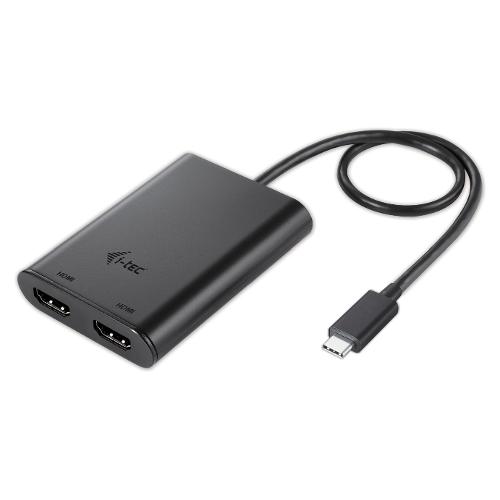 Convertitore video Usb C 3.1 Dual 4K Black C31DUAL4KHDMI