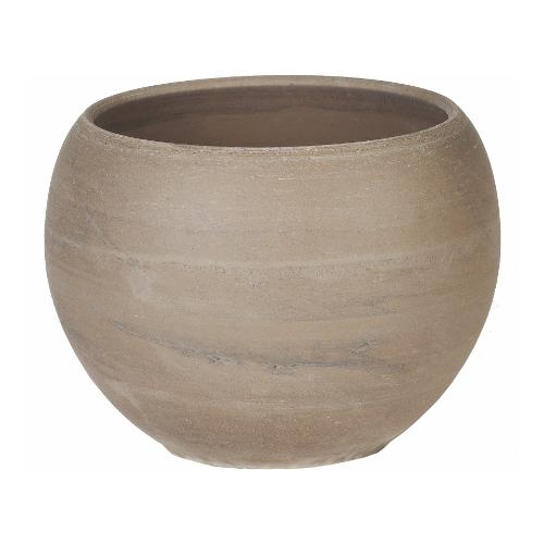 Vaso piante tondo LUNA marmorizzato (19,6x15 cm) 057 126 20