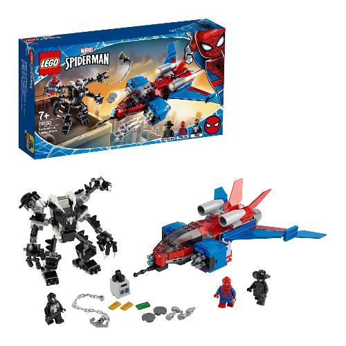 Spiderjet Venom Mech 371 pz HEROES 76150