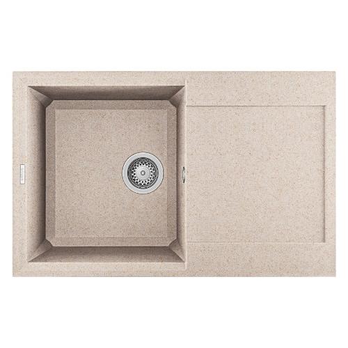 Lavello 1 vasca (79x50cm) EASY 300 Avena Opaco LGY30051