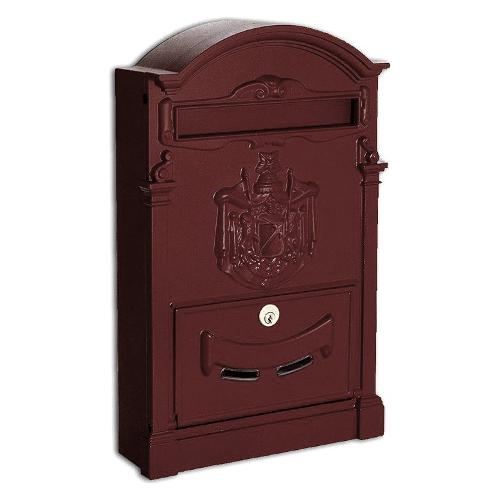 Cassetta posta cassetta posta singola 30RES/VRMR (26x9x41cm) RESIDENCE 30RES/VRMR Marrone