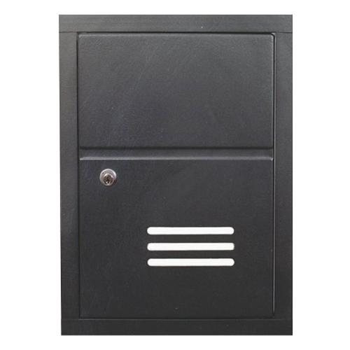 Sportello alluminio verniciato (26x36cm) Grigio ghisa 17SC1VRGH