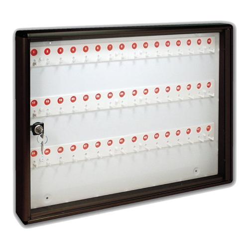 Bacheca chiavi 48 ganci (40x5x55cm) Grigio ghisa 23BCN48VRGH