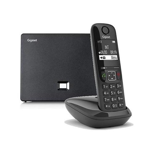 Cordless Singolo A SERIES As690Ip Voip Nero S30852 H2813 K101