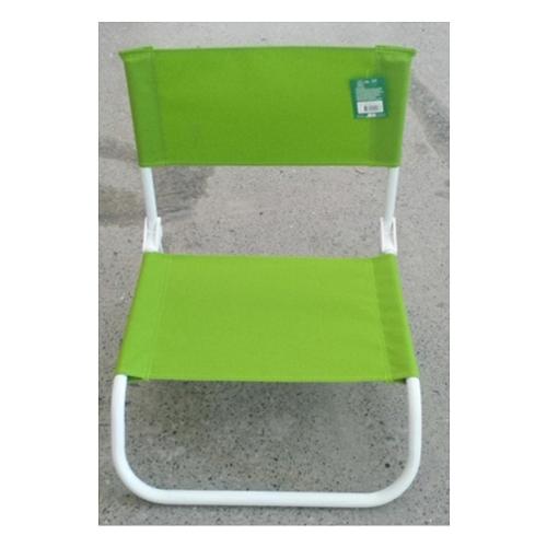 Spiaggina acciaio verniciato e tessuto poliestere 600d Fast pieghevole (49x45x52cm) Lime