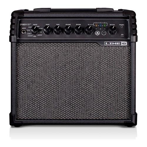 Amplificatore chitarra Spider V 20 Mkii Black GSPIDV20IIEU 20W
