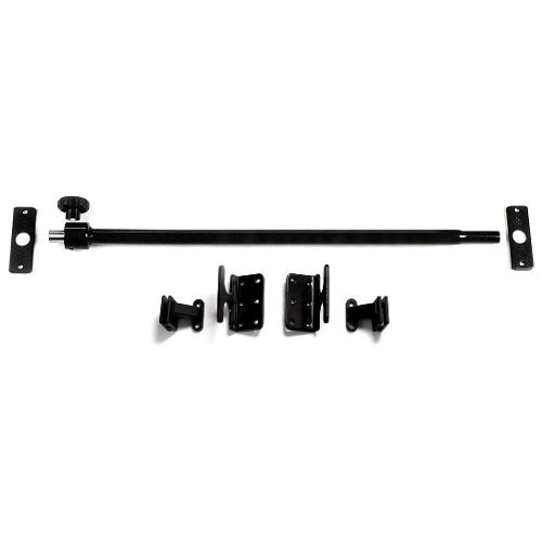 Asta di sicurezza scuri Kit Antiscasso Estensibile Nero (50 cm) BS5580