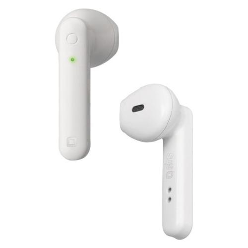 Auricolari microfono bluetooth Twin Buds White Bianco MHTWSHOPBTW