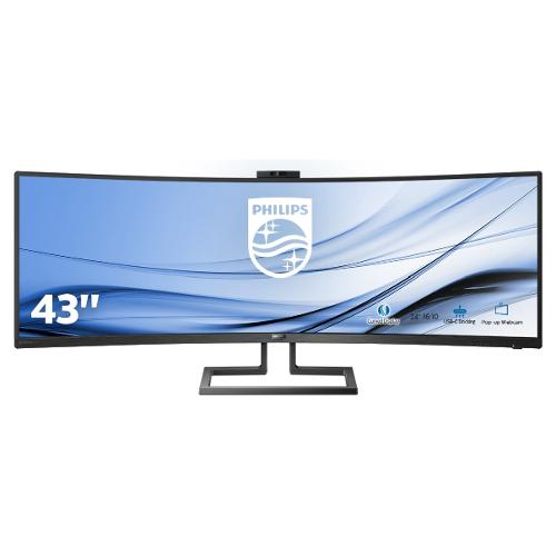 Monitor 43" ( LED Full HD 1080p ) BRILLIANCE P-Line SuperWide Curvo Full HD Black 439P9H 00