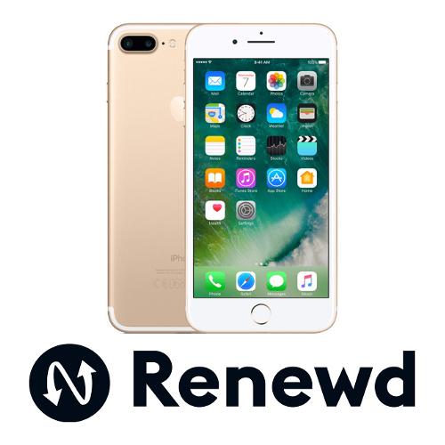 Smartphone 5,5" IPHONE 7 PLUS Renewd Apple iPhone 7 Plus - Ricondizionato Classe A+ 4G Lte Oro ( 128GB Ram ) RND P713128