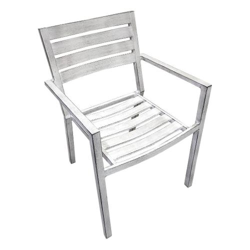 Sedia con braccioli alluminio DUBLINO Dublino Alluminio