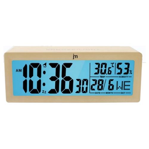 Sveglia JUSTAMINUTE Snoozelight multifunzione touch Beige JD9034BE