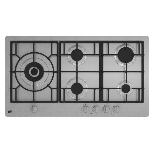 Piano cottura gas 5 zone HIML 95225 SXE Inox (90cm)