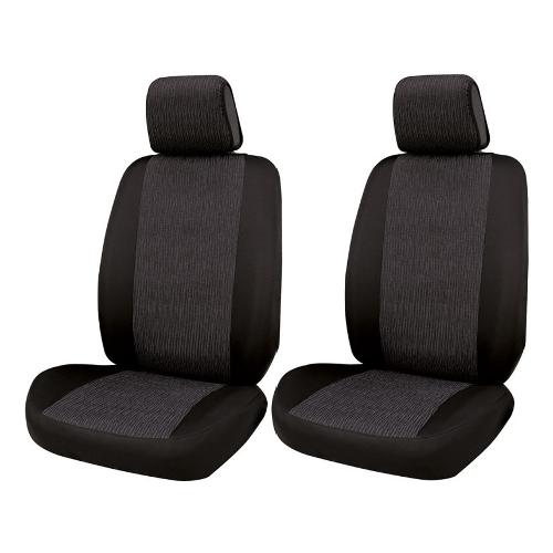 Coprisedili auto coppia anteriori FAST&SMART Nero e Graffio antracite 000129681
