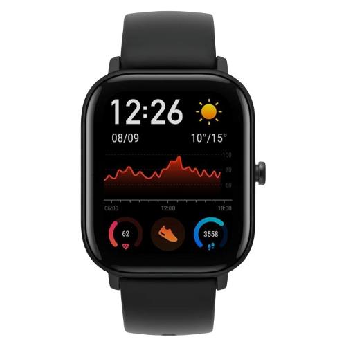 Smartwatch GTS Obsidian black 43 mm