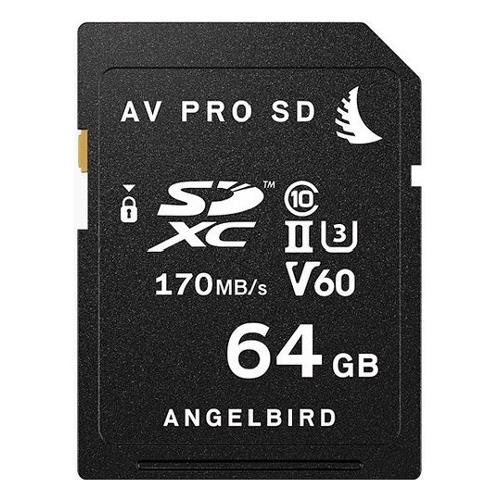 SD 64GB AV PRO V60 Black AVP064SDMK2V60