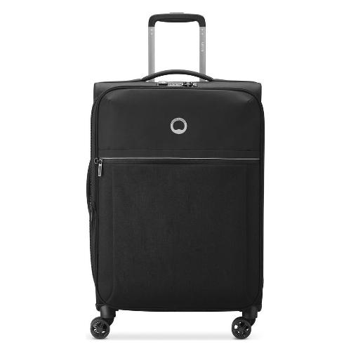 Trolley morbido espandibile tg. M (67,4Lt) 4 ruote (42,5x28x67cm) BROCHANT nero 00225681000