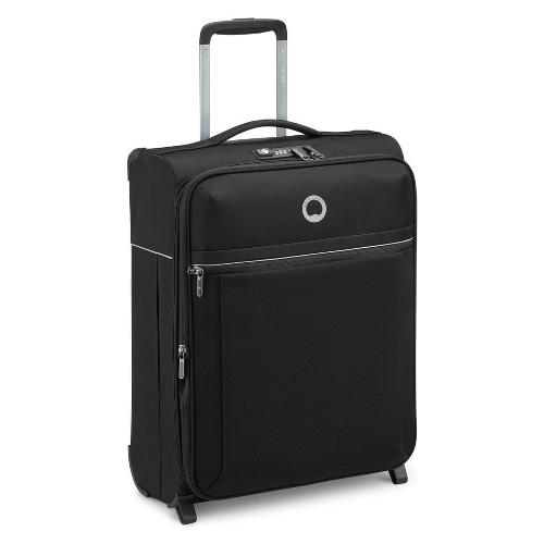 Trolley cabina morbido tg. Slim (43,96Lt) 2 ruote (40x20x55cm) BROCHANT Nero 00225672300