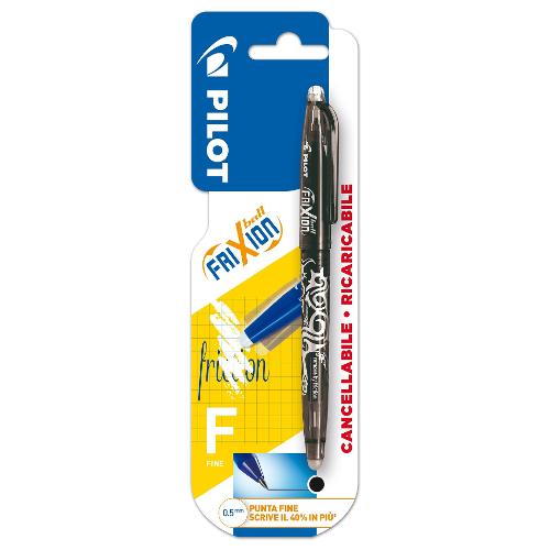 Penna cancellabile roller cappuccio tratto Fine - 0,5 mm Ball FRIXION Nero gel 3802500