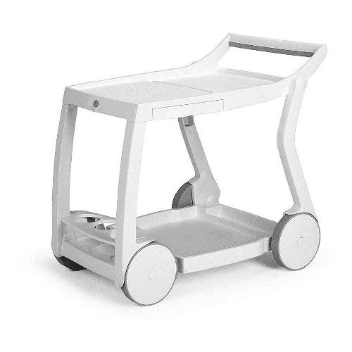 GALILEO Carrello porta vivande Bianco