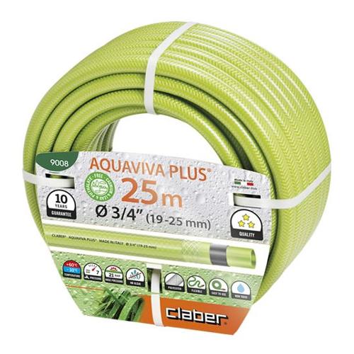 Tubo flessibile AQUAVIVA PLUS verde acido 25 mt 3/4" 9008